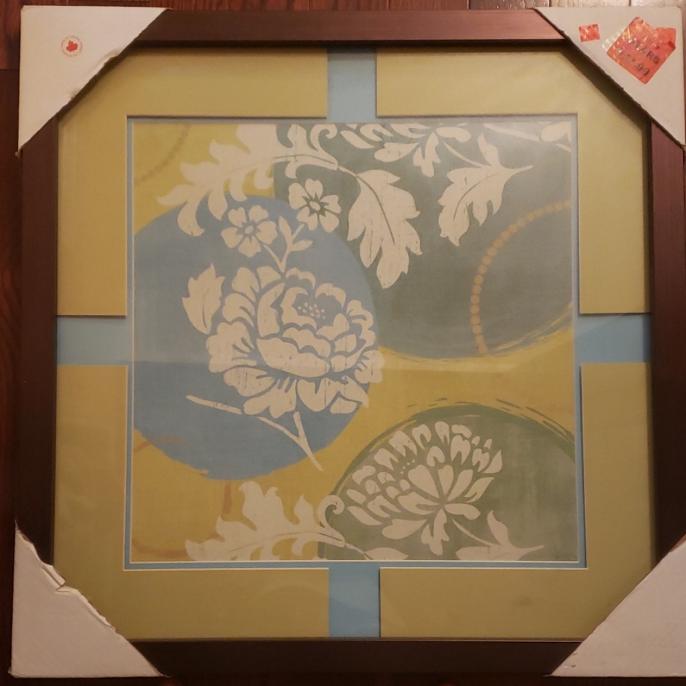 Framed artwork